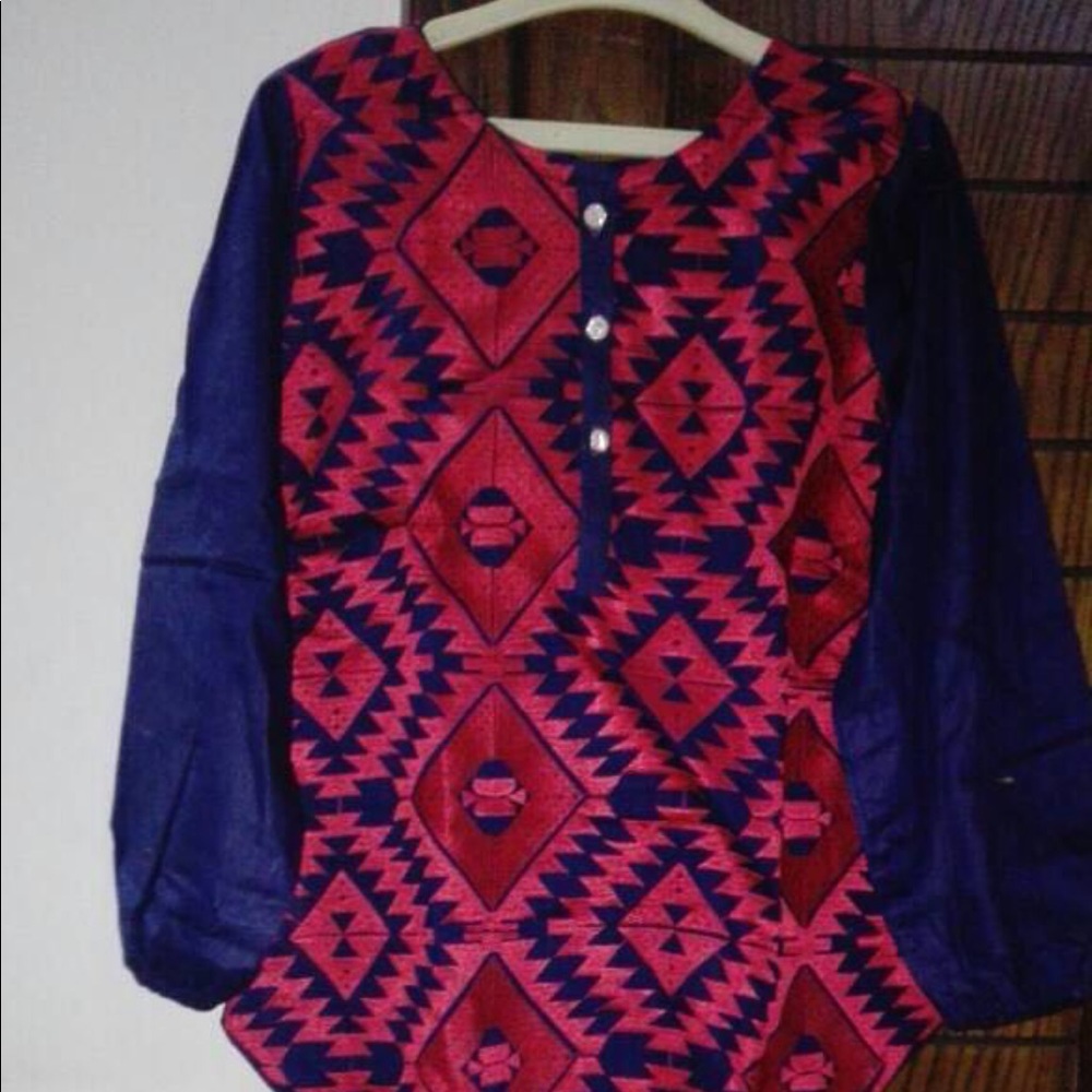 Embroidered top